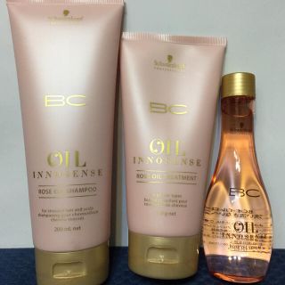 シュワルツコフプロフェッショナル(Schwarzkopf PROFESSIONAL)のシュワルツコフ BCオイル ローズ シャンプー トリートメント(ヘアケア)