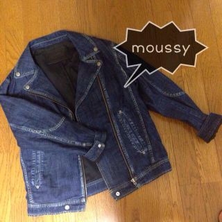 マウジー(moussy)のMOUSSY@デニムライダース(Gジャン/デニムジャケット)