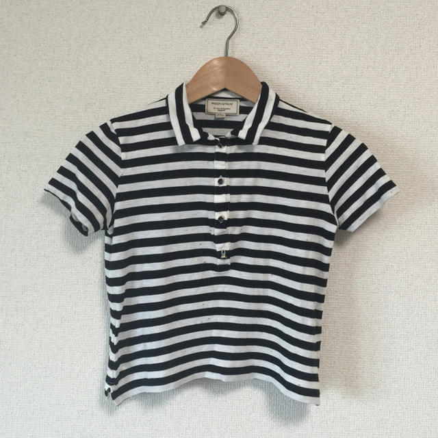 MAISON KITSUNE'(メゾンキツネ)の美品♡MAISON KITSUNE♡カットシャツ レディースのトップス(Tシャツ(半袖/袖なし))の商品写真