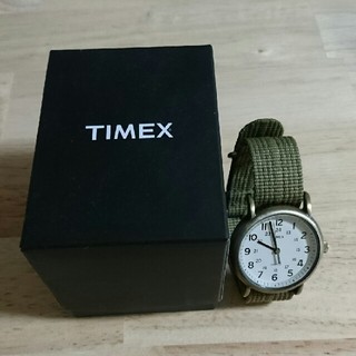 タイメックス(TIMEX)のTIMEX グリーン 腕時計(腕時計(アナログ))