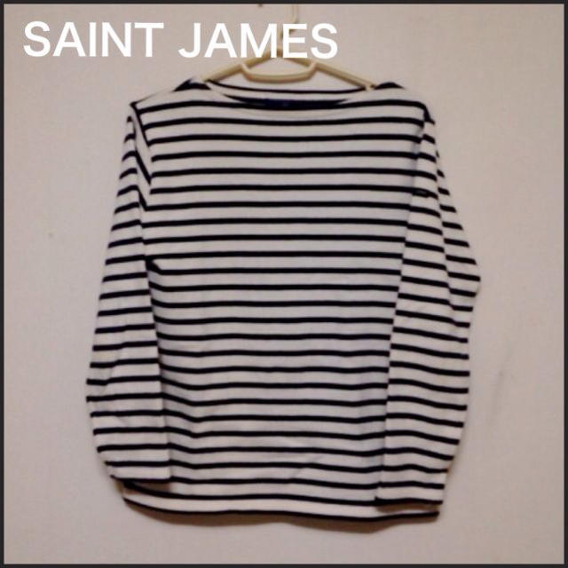 SAINT JAMES(セントジェームス)のSAINT JAMES ボーダーカット レディースのトップス(カットソー(長袖/七分))の商品写真