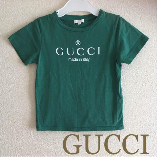 Gucci(グッチ)の専用！グッチ☆半袖シャツ バーバリー セリーヌ ヴィトン プラダ等 GUCCI キッズ/ベビー/マタニティのキッズ服男の子用(90cm~)(Tシャツ/カットソー)の商品写真