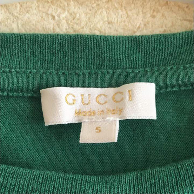 Gucci(グッチ)の専用！グッチ☆半袖シャツ バーバリー セリーヌ ヴィトン プラダ等 GUCCI キッズ/ベビー/マタニティのキッズ服男の子用(90cm~)(Tシャツ/カットソー)の商品写真