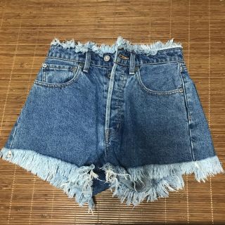 マウジー(moussy)のウエストフリンジショートパンツ(ショートパンツ)