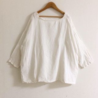 ネストローブ(nest Robe)のjun様専用⑅◡̈*ネストローブ（nest robe）リネン フレア衿ブラウス(シャツ/ブラウス(長袖/七分))