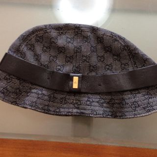 グッチ(Gucci)のGUCCI  デニム地ハット(ハット)