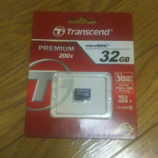 トランセンド(Transcend)のmicroSD   32GB(その他)