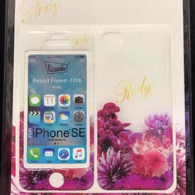 Rady(レディー)のぴょんす 様.専用出品✩Rady♡リゾフラ.iPhone5/5s.プロテクター スマホ/家電/カメラのスマホアクセサリー(モバイルケース/カバー)の商品写真