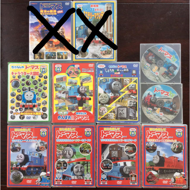 実写？昔のトーマスDVD9枚セット🚂💨 エンタメ/ホビーのDVD/ブルーレイ(キッズ/ファミリー)の商品写真