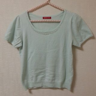 アプワイザーリッシェ(Apuweiser-riche)の半袖ニット(Tシャツ(半袖/袖なし))