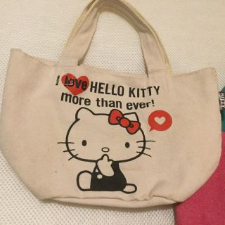 三毛猫桃子様♡専用  キティちゃんミニトートバック(トートバッグ)