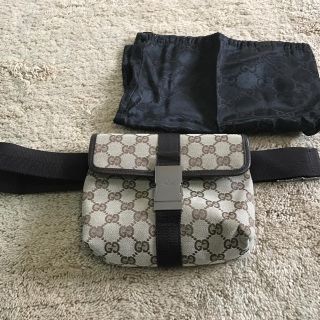 グッチ(Gucci)のy12u8xx様専用 美品 グッチ ウエストポーチ(ボディバッグ/ウエストポーチ)