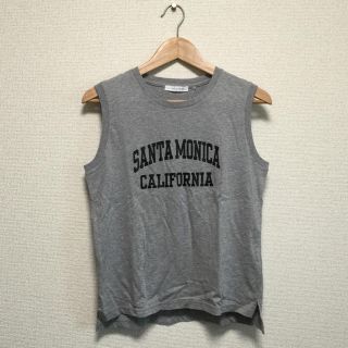 ローリーズファーム(LOWRYS FARM)の新品タグ付♡LOWRYS FARM♡ロゴタンクTシャツ(Tシャツ(半袖/袖なし))