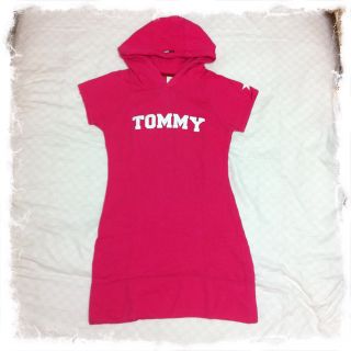 トミーガール(tommy girl)のTOMMY♡パーカーワンピ(ミニワンピース)