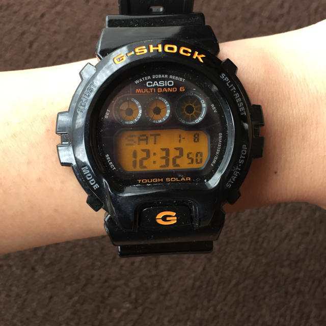 G-SHOCK(ジーショック)のG-SHOCK タフソーラー オレンジ メンズの時計(腕時計(デジタル))の商品写真