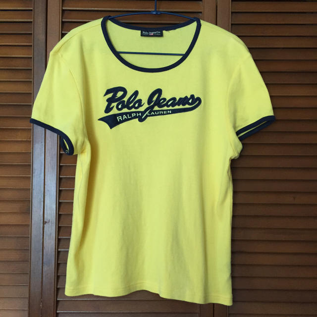 POLO RALPH LAUREN(ポロラルフローレン)のポロジーンズ Tシャツ イエロー レディースのトップス(Tシャツ(半袖/袖なし))の商品写真
