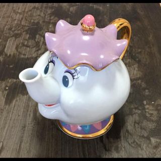 ディズニー(Disney)の未使用 ディズニーポット夫人 ティーポット シンデレラ(キャラクターグッズ)