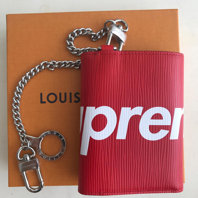 Supreme(シュプリーム)の【激レア】Louis Vuitton ✖️Supreme チェーンウォレット メンズのファッション小物(折り財布)の商品写真