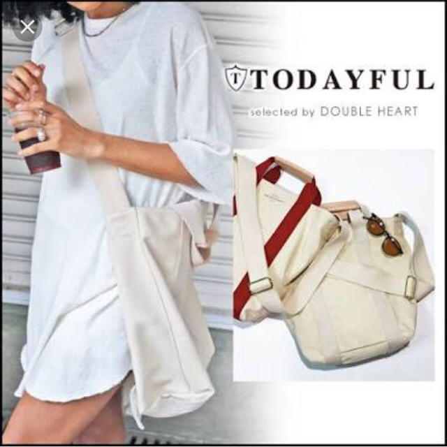 TODAYFUL(トゥデイフル)のtodayful キャンバス トートバッグ  レディースのバッグ(トートバッグ)の商品写真