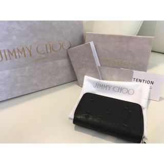 ジミーチュウ(JIMMY CHOO)のJimmy Choo スターエンボス ブラック コインケース(コインケース)