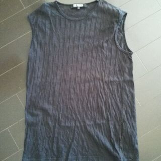 ラフシモンズ(RAF SIMONS)のラフシモンズ　2003春夏コレクション　ノースリーブ(Tシャツ/カットソー(半袖/袖なし))