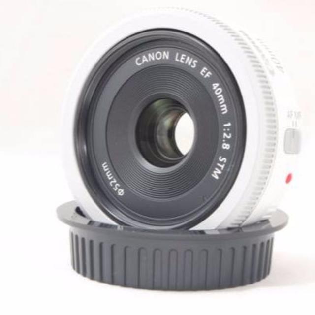 送料サービス 人気のホワイト！EF40mm F2.8 STM パンケーキ