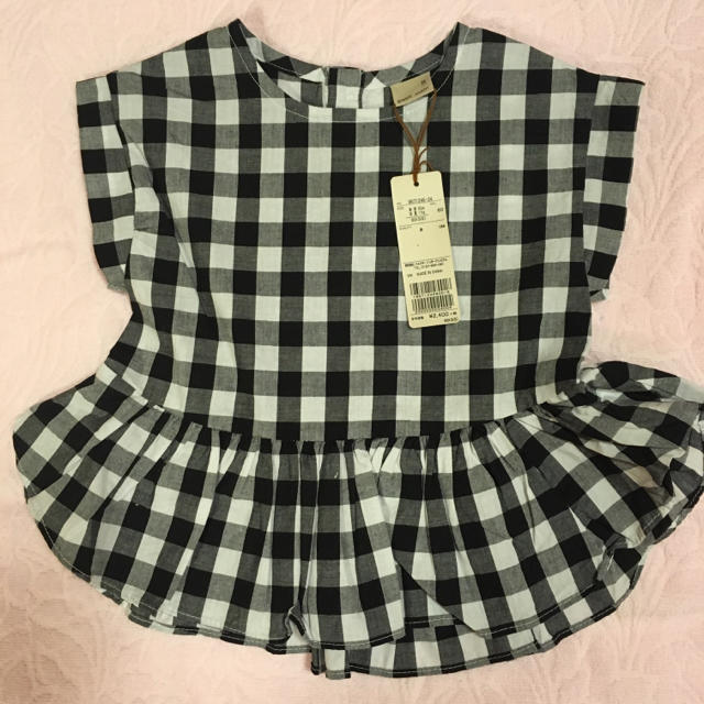 petit main(プティマイン)のギンガムチェック キッズ/ベビー/マタニティのベビー服(~85cm)(その他)の商品写真