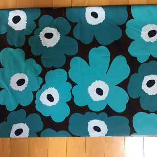 マリメッコ(marimekko)のマリメッコ エメラルドグリーン はぎれ(生地/糸)