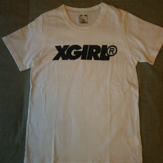 エックスガール(X-girl)の☆X-girl☆S/S T-shirt ホワイト×ブラック(Tシャツ(半袖/袖なし))