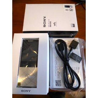 ソニー(SONY)のハイレゾ音源対応ウォークマン SONY NW-A16 [32GB] シルバー(ポータブルプレーヤー)