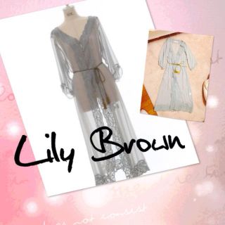 リリーブラウン(Lily Brown)のLily Brownガウン(ベスト/ジレ)