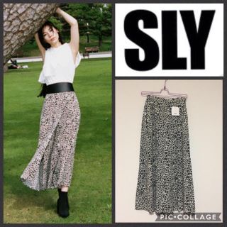 スライ(SLY)のSLY Little Leopard wrap pants(カジュアルパンツ)