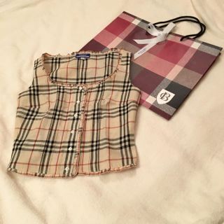 バーバリー(BURBERRY)のバーバリー柄シャツ(シャツ/ブラウス(半袖/袖なし))