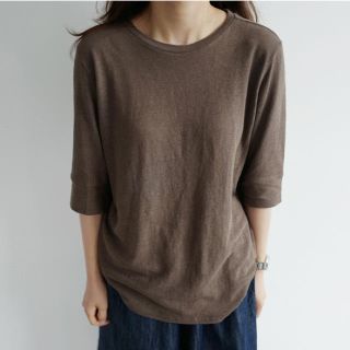 ディーホリック(dholic)の新品未使用/holicholic/ホリックホリック/ブラウン/トップス(カットソー(長袖/七分))