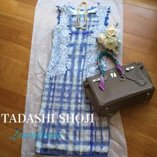 タダシショウジ(TADASHI SHOJI)のタダシショージ 繊細❤️ ワンピース(ひざ丈ワンピース)