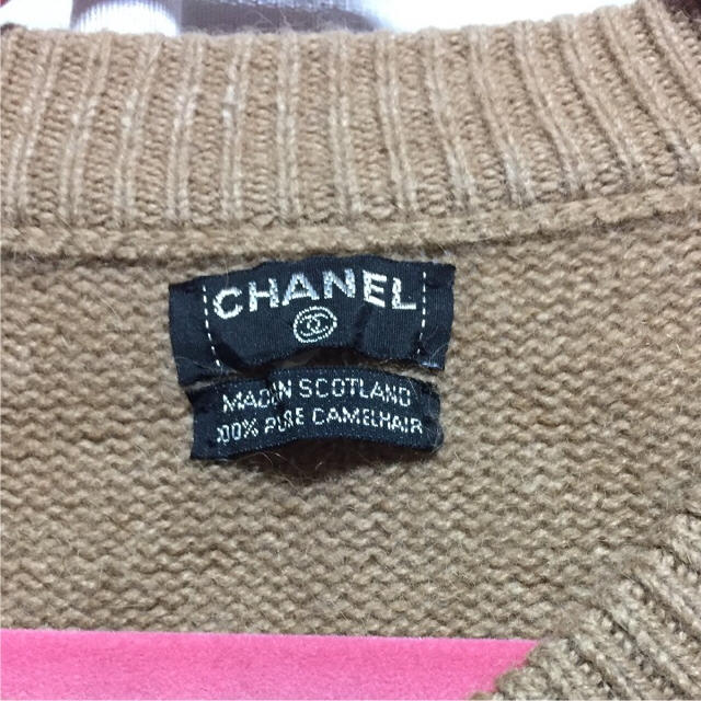 CHANEL(シャネル)のシャネル カシミアカーディガン 正規品 レディースのトップス(カーディガン)の商品写真