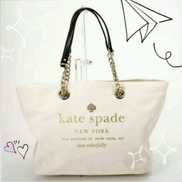 kate spade new york - Kate Spade キャンバストートの通販 by maruko's shop｜ケイトスペード