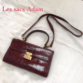 Les sacs Adam ルサックアダム 2way 本革 ショルダーバッグの通販 by