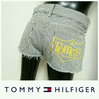 トミー(TOMMY)のTOMMY*ヒッコリーショートパンツ(ショートパンツ)