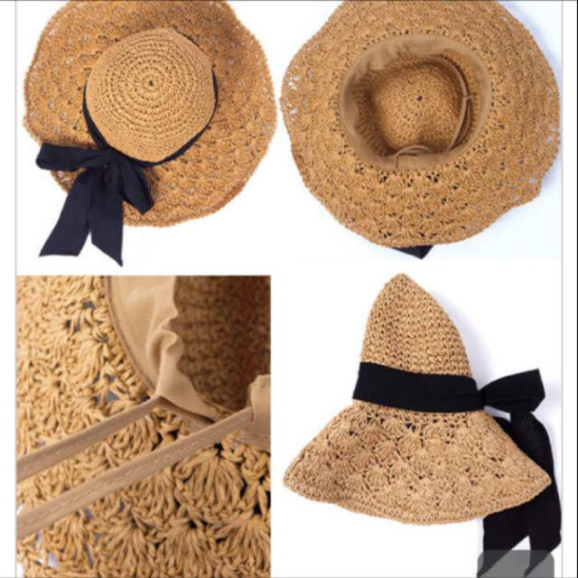 flower(フラワー)のflower 帽子 レディースの帽子(麦わら帽子/ストローハット)の商品写真