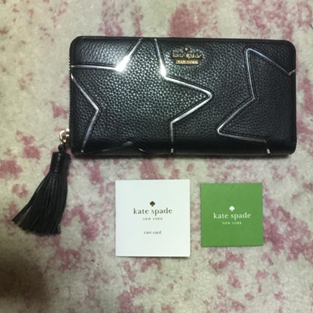 kate spade new york(ケイトスペードニューヨーク)の美品❤︎Kate Spade スターモチーフ長財布 メンズのファッション小物(長財布)の商品写真