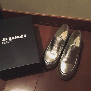 ジルサンダー(Jil Sander)のJil Sander Navy ローファー(ローファー/革靴)