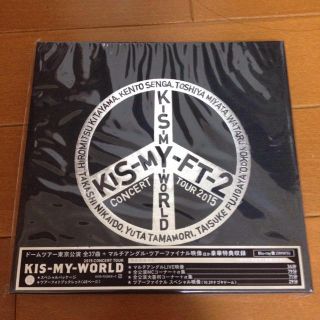 キスマイフットツー(Kis-My-Ft2)のKis-My-ft2キスマイ世界魂初回盤ブルーレイ(アイドルグッズ)