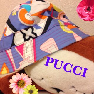 エミリオプッチ(EMILIO PUCCI)の【タグ付き】PUCCI ハット♪お子様に(ハット)