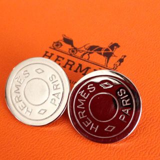 エルメス(Hermes)のHERMES セリエイヤリング♪シルバー(イヤリング)