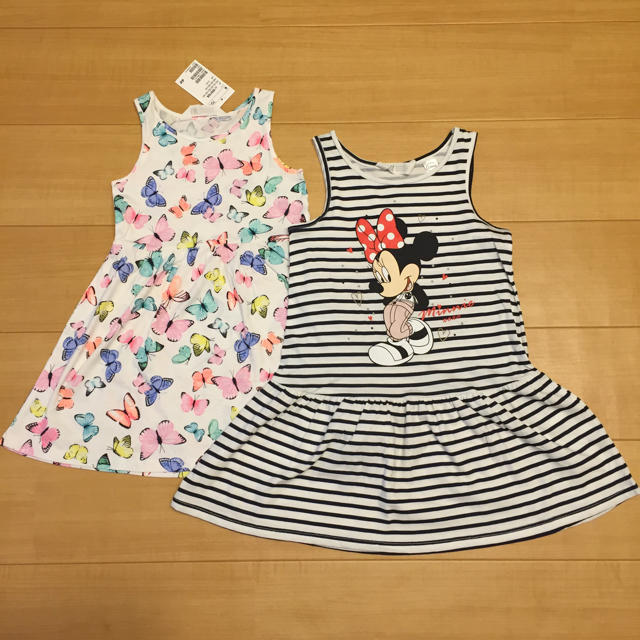 H&M(エイチアンドエム)の◉新品 未使用◉ H&M 100センチ ワンピース キッズ/ベビー/マタニティのキッズ服女の子用(90cm~)(ワンピース)の商品写真