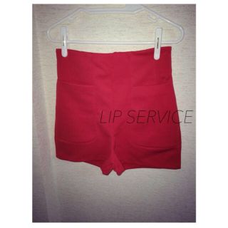 リップサービス(LIP SERVICE)のLIPSERVICE ハイウエストSPT(ショートパンツ)