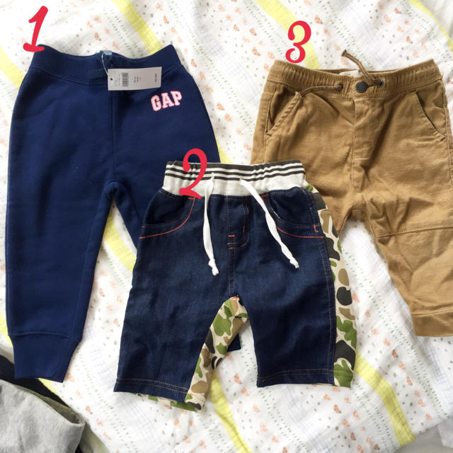 babyGAP(ベビーギャップ)の新品★gapbaby★ベビーボトム キッズ/ベビー/マタニティのキッズ服男の子用(90cm~)(パンツ/スパッツ)の商品写真