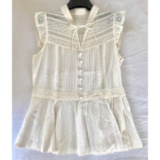 ジルスチュアート(JILLSTUART)のジルスチュアート ノースリーブシャツ☆新品未使用(シャツ/ブラウス(半袖/袖なし))