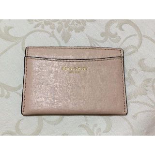 コーチ(COACH)のコーチ　レザー　パスケース　定期入れ　ピンク(その他)